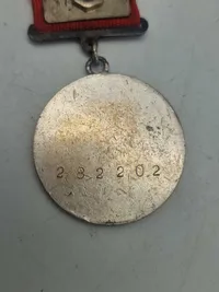 Original  Russisk medal of bravery, ophæng senere ???