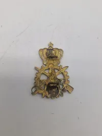 Lot danske regimentsmærker