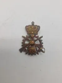 Lot danske regimentsmærker