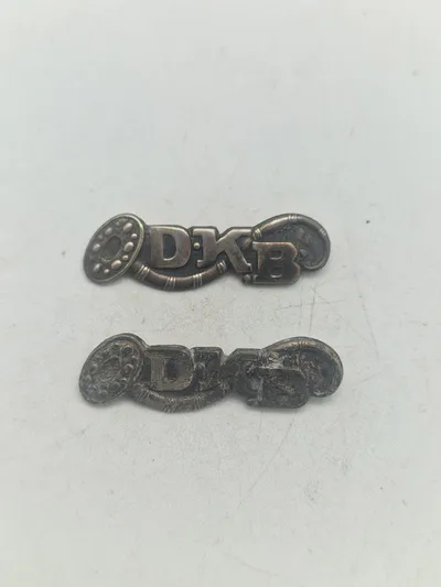 To stk originale nåle fra Danske kvinders beredskab - ww2 (sølv)