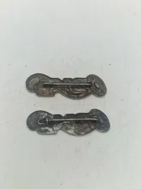 To stk originale nåle fra Danske kvinders beredskab - ww2 (sølv)