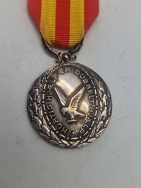 Original Falck jubilæums medalje af sterlingsølv