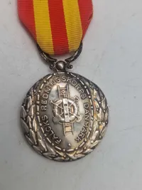 Original Falck jubilæums medalje af sterlingsølv
