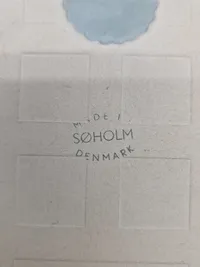 Søholm plakette - Danske Livregiment