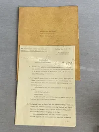 Veludført genoptryk af Hitlers invasions befaling fra septemper 1939