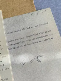 Veludført genoptryk af Hitlers invasions befaling fra septemper 1939