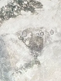 Antikt te sæt af tretårnet sølv, København 1915