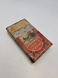 Sjælden æske til jagtkrudt