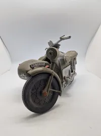 Model af tysk motorcykel