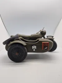 Model af tysk motorcykel
