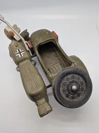 Model af tysk motorcykel