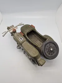 Model af tysk motorcykel