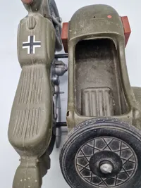 Model af tysk motorcykel
