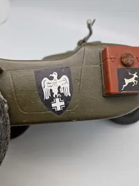 Model af tysk motorcykel