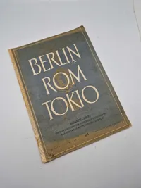 Originalt ww2 hæfte - Berlin-Rom-Tokyo