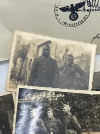 Originalt Waffen-SS lot fra SS sturmmann Walter Hermann Ernst Laurenz fra 4. SS-Polizei-Panzergrenadier-Division faldet i Kessel Von Luga i Rusland