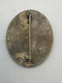 Originalt Verwundetenabzeichen in Silber, Hst. L/14 - Friedrich Orth, Wien