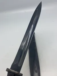 Original WWII German W.K.C. (Weyersberg, Kirschbaum & Cie) K98 Bayonet “Behörden Modell”- Unserialized & Unmarked for Police Use