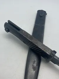 Original WWII German W.K.C. (Weyersberg, Kirschbaum & Cie) K98 Bayonet “Behörden Modell”- Unserialized & Unmarked for Police Use