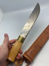 Original stor finsk lappedolk