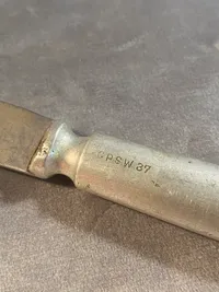 Original tysk smørekniv - ww2
