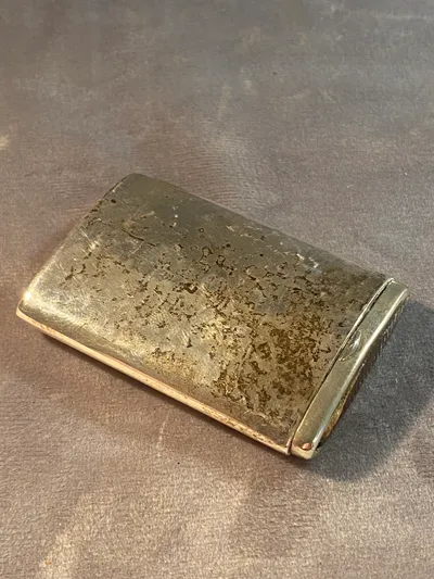 Pilleæske - 830 sølv