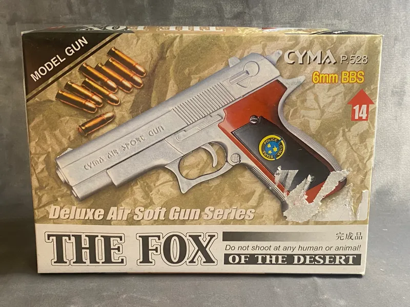 6 mm softgun defekt og med mangler