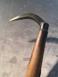 Original japansk “fiske gaffel” brugt bl.a. til hvalfiskeri mm - fra 1920’erne