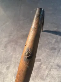 Original japansk “fiske gaffel” brugt bl.a. til hvalfiskeri mm - fra 1920’erne
