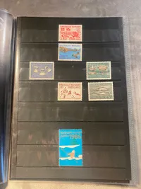 Sæt grønlandske frimærker fra 1986
