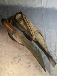 Originalt Nordafrikansk blankvåben