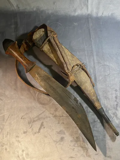 Originalt Nordafrikansk blankvåben