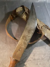 Originalt Nordafrikansk blankvåben