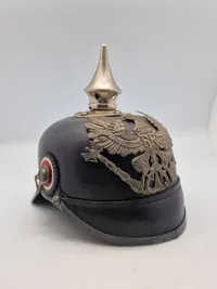 Original Tysk model 1915 pikkelhue WW1