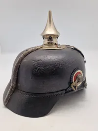 Original Tysk model 1915 pikkelhue WW1