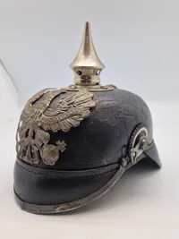 Original Tysk model 1915 pikkelhue WW1