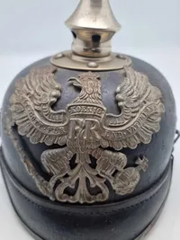 Original Tysk model 1915 pikkelhue WW1