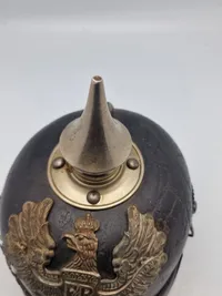 Original Tysk model 1915 pikkelhue WW1