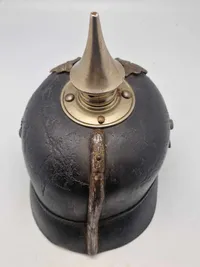 Original Tysk model 1915 pikkelhue WW1