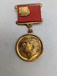 USSR 50 års jubilæums medalje