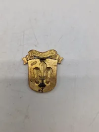 Samling regimentsmærker, flere med huller