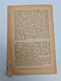 Originalt ww2 hæfte - Attentatet på Qusling