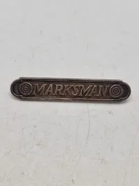 Original amerikansk Marksman badge af sterlingsølv - WW1