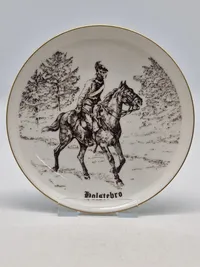 Plakette Holstebro a Garnisionsby for Jydske dragonregiment siden 1953