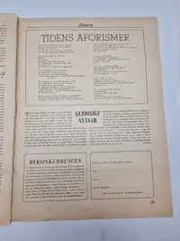 Originalt dansk nazistisk blad “Daggry” sjældent