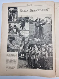 Originalt dansk nazistisk blad “Daggry” sjældent