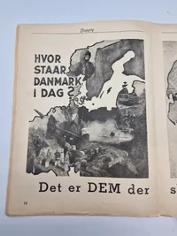 Originalt dansk nazistisk blad “Daggry” sjældent