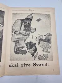 Originalt dansk nazistisk blad “Daggry” sjældent