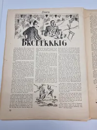 Originalt dansk nazistisk blad “Daggry” sjældent