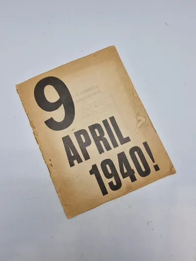 Originalt hæfte - 9 april 1940